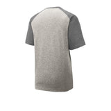 Sport-Tek ST362 Two Tone Heather Contender Crew Neck Tee