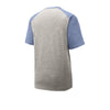 Sport-Tek ST362 Two Tone Heather Contender Crew Neck Tee