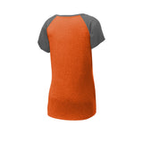 Sport-Tek LST362 Women's Two Tone Heather Contender Scoop Neck Tee