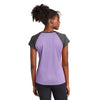 Sport-Tek LST362 Women's Two Tone Heather Contender Scoop Neck Tee