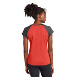 Sport-Tek LST362 Women's Two Tone Heather Contender Scoop Neck Tee