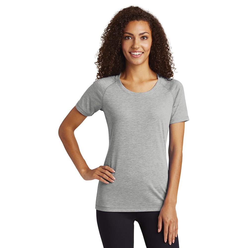 Sport-Tek LST400 PosiCharge Women's Short Sleeve Raglan T-Shirt