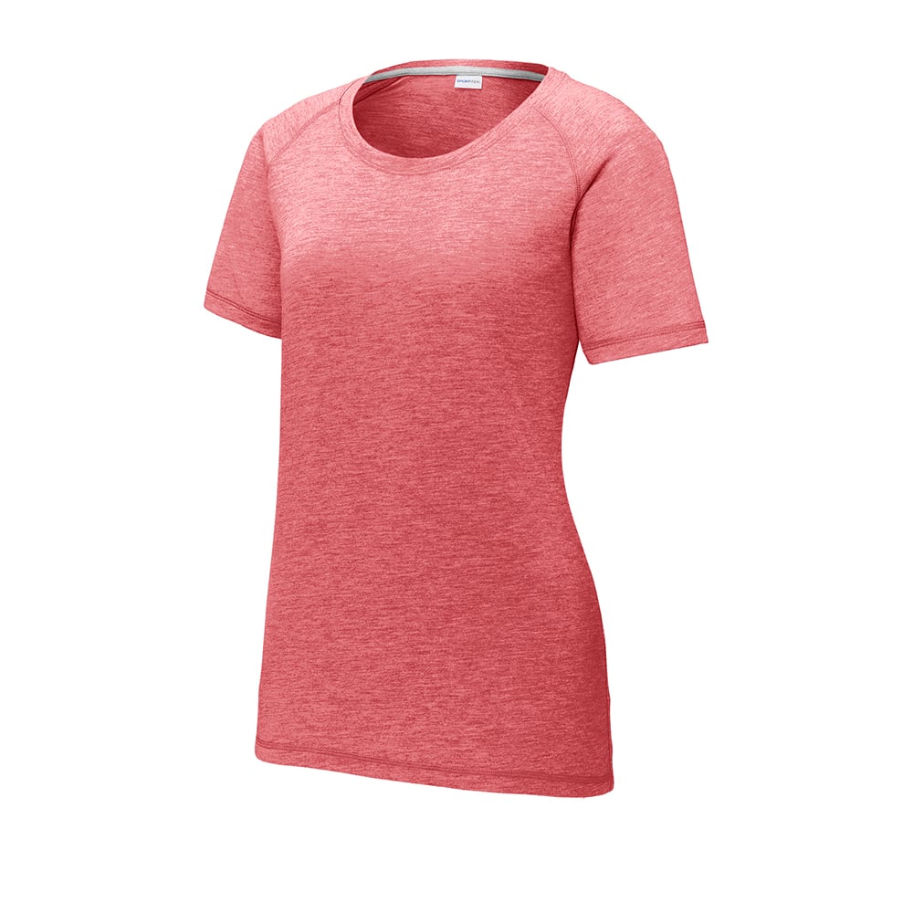 Sport-Tek LST400 PosiCharge Women's Short Sleeve Raglan T-Shirt