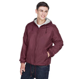 UltraClub 8915 Men's Fleece-Lined Hooded® Jacket