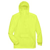 UltraClub 8925 Men's Pack-Away Quarter-Zip Hooded Pullover Jacket