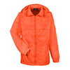 UltraClub 8929 Men's Full-Zip Hooded Pack-Away Jacket