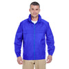 UltraClub 8929 Men's Full-Zip Hooded Pack-Away Jacket