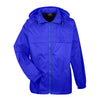 UltraClub 8929 Men's Full-Zip Hooded Pack-Away Jacket