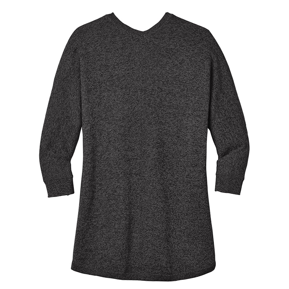 Port Authority LSW416 Women's Marled Cocoon Open Front Sweater