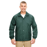 UltraClub 8944 Men's Nylon Coaches' Jacket