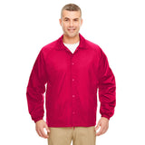 UltraClub 8944 Men's Nylon Coaches' Jacket