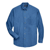 UltraClub 8960 Men's Cypress Denim Shirt with Pocket