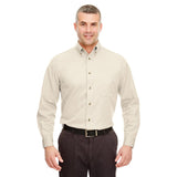 UltraClub 8960C Cypress Long-Sleeve Twill Shirt with Pocket