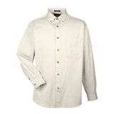 UltraClub 8960C Cypress Long-Sleeve Twill Shirt with Pocket