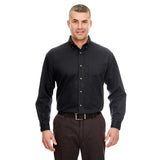 UltraClub 8960C Cypress Long-Sleeve Twill Shirt with Pocket