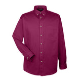 UltraClub 8960C Cypress Long-Sleeve Twill Shirt with Pocket