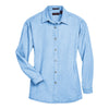 UltraClub 8966 Ladies' Long Sleeve Cypress Denim Shirt