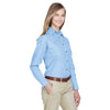 UltraClub 8966 Ladies' Long Sleeve Cypress Denim Shirt