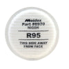 Moldex R95 Particulate Filter 8970, 1 box (5 pairs)