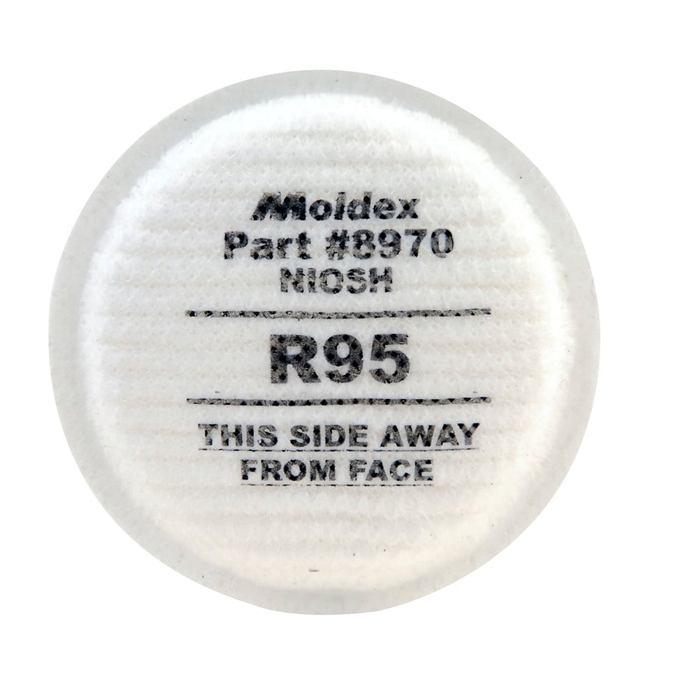 Moldex R95 Particulate Filter 8970, 1 box (5 pairs)