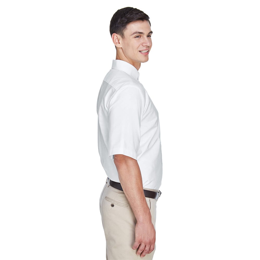 UltraClub 8972 Men's Classic Wrinkle-Resistant Short-Sleeve Oxford