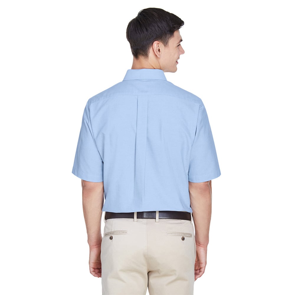 UltraClub 8972 Men's Classic Wrinkle-Resistant Short-Sleeve Oxford