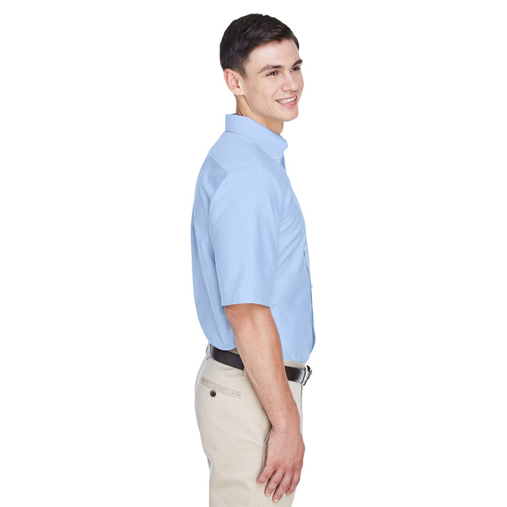 UltraClub 8972 Men's Classic Wrinkle-Resistant Short-Sleeve Oxford