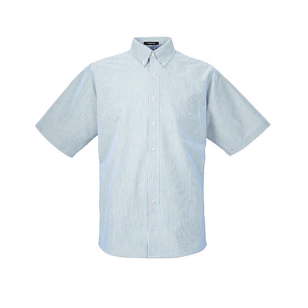 UltraClub 8972 Men's Classic Wrinkle-Resistant Short-Sleeve Oxford