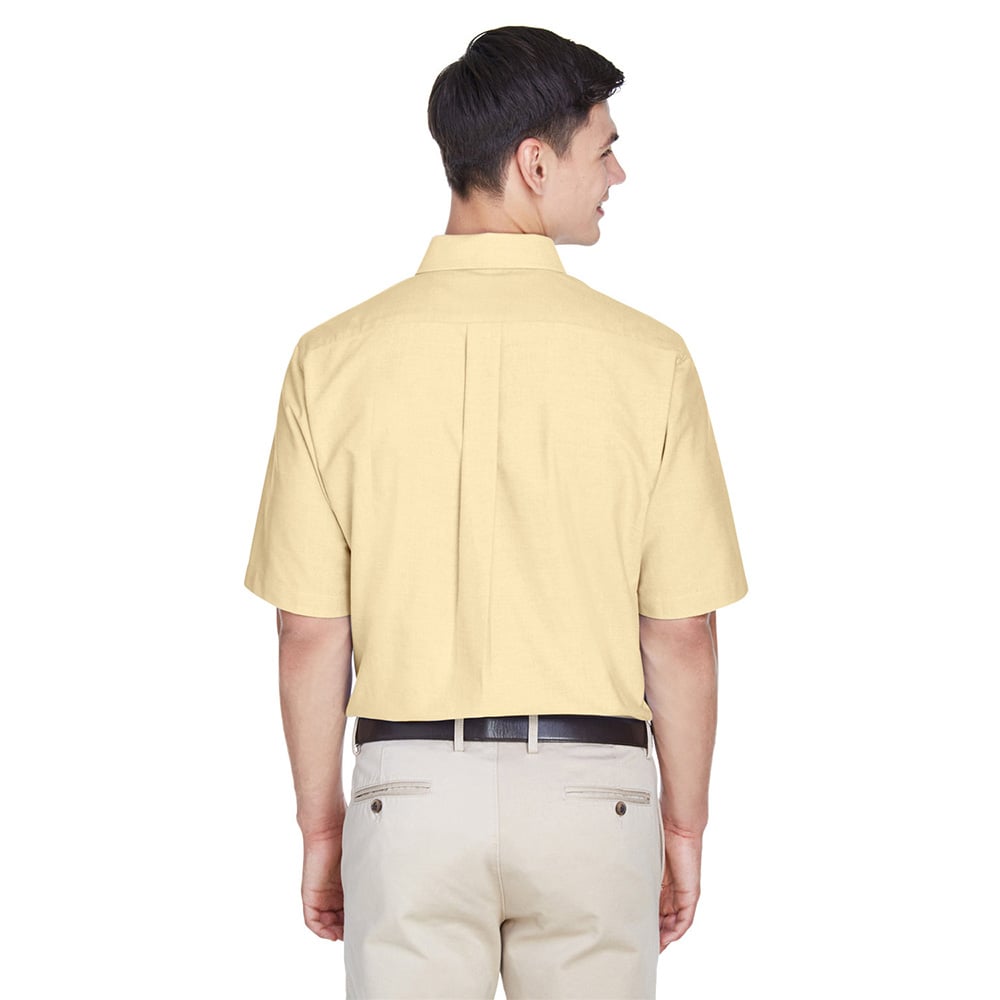 UltraClub 8972 Men's Classic Wrinkle-Resistant Short-Sleeve Oxford