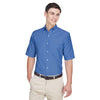 UltraClub 8972 Men's Classic Wrinkle-Resistant Short-Sleeve Oxford