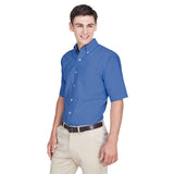 UltraClub 8972 Men's Classic Wrinkle-Resistant Short-Sleeve Oxford