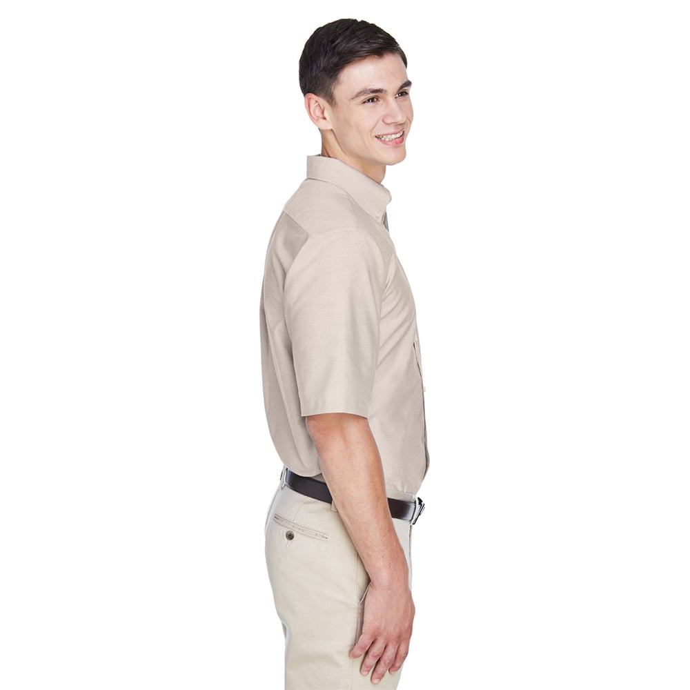 UltraClub 8972 Men's Classic Wrinkle-Resistant Short-Sleeve Oxford