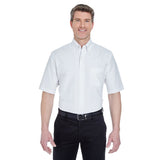 UltraClub 8972 Men's Classic Wrinkle-Resistant Short-Sleeve Oxford