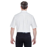 UltraClub 8972 Men's Classic Wrinkle-Resistant Short-Sleeve Oxford