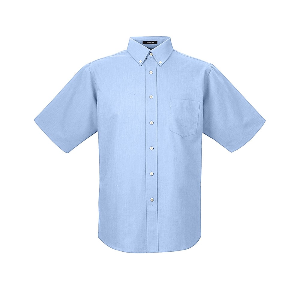 UltraClub 8972 Men's Classic Wrinkle-Resistant Short-Sleeve Oxford