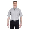 UltraClub 8972 Men's Classic Wrinkle-Resistant Short-Sleeve Oxford