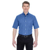 UltraClub 8972 Men's Classic Wrinkle-Resistant Short-Sleeve Oxford