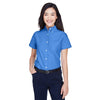 UltraClub 8973 Ladies' Classic Wrinkle-Resistant Short-Sleeve Oxford