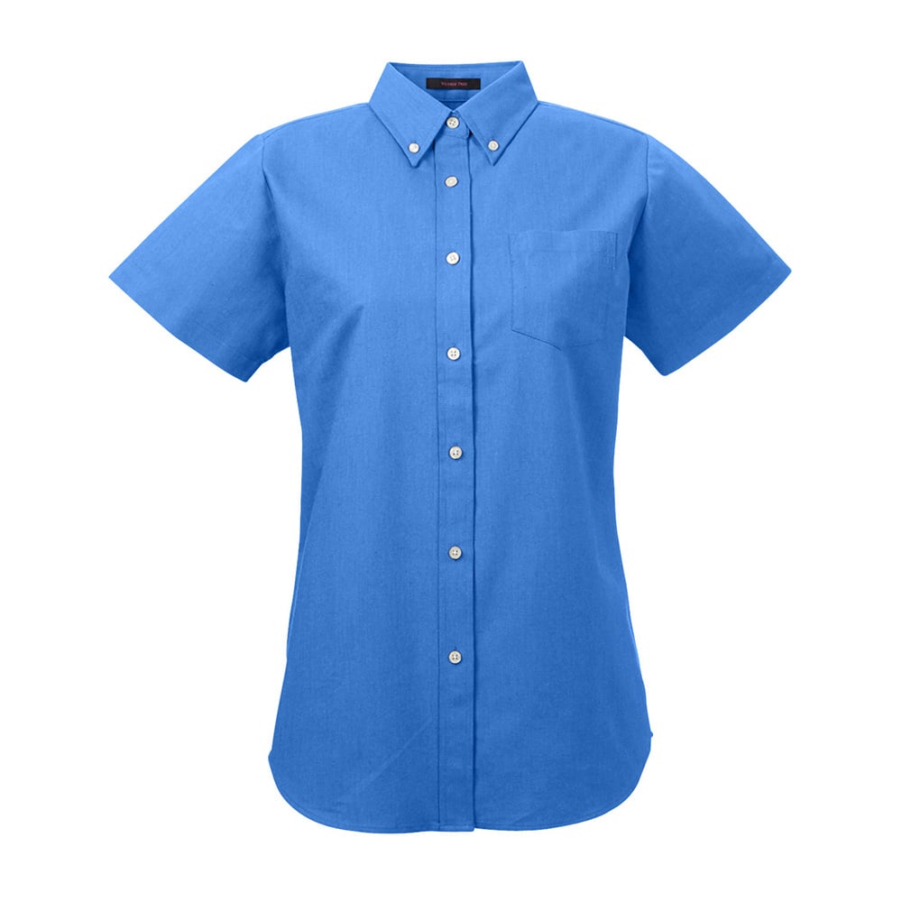 UltraClub 8973 Ladies' Classic Wrinkle-Resistant Short-Sleeve Oxford