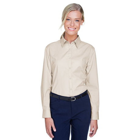 UltraClub 8976 Ladies' Whisper Twill Shirt