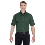 UltraClub 8977 Whisper Twill Short-Sleeve Shirt