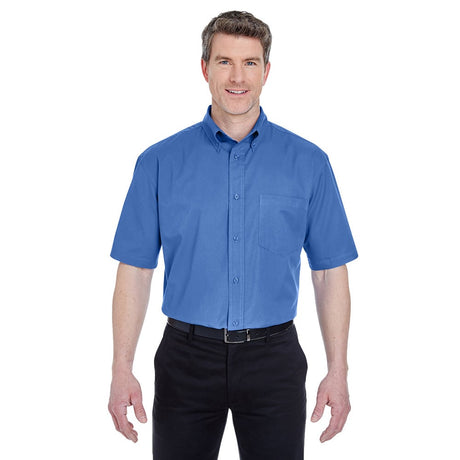 UltraClub 8977 Whisper Twill Short-Sleeve Shirt