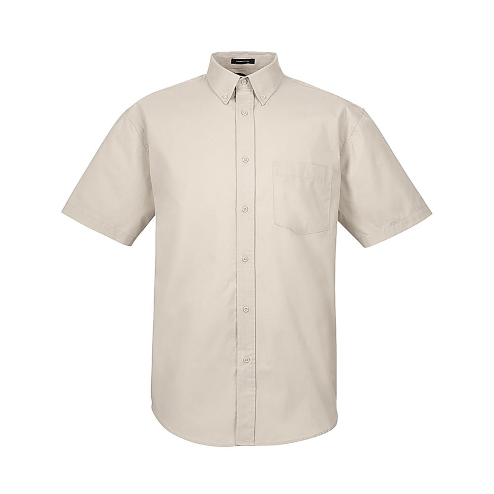 UltraClub 8977 Whisper Twill Short-Sleeve Shirt