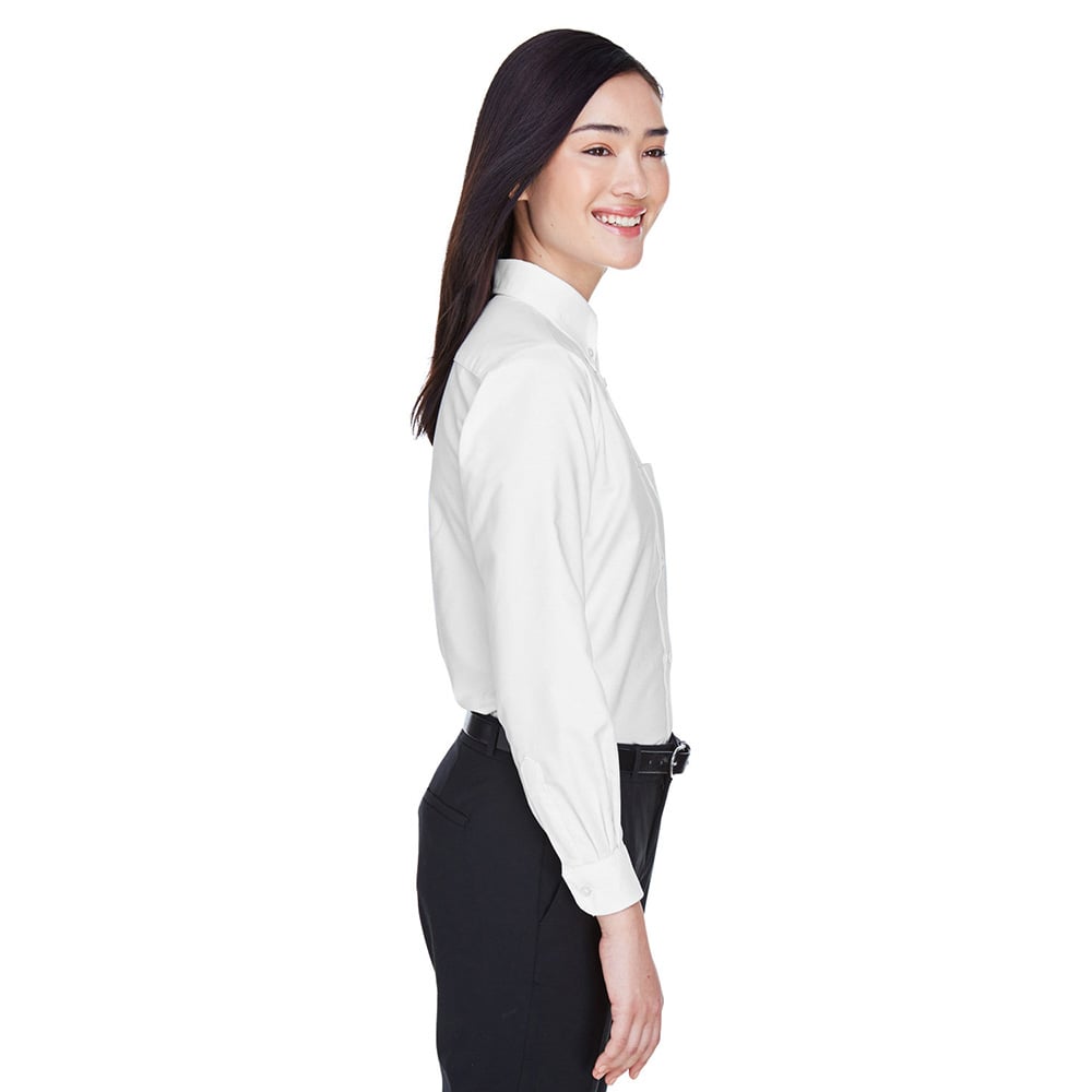 UltraClub 8990 Ladies' Classic Wrinkle-Resistant Long-Sleeve Oxford