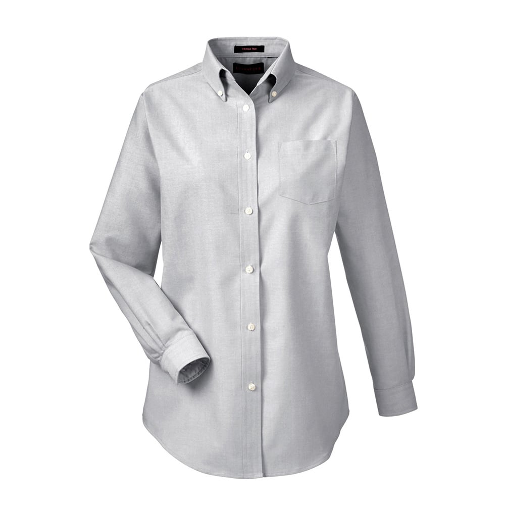 UltraClub 8990 Ladies' Classic Wrinkle-Resistant Long-Sleeve Oxford