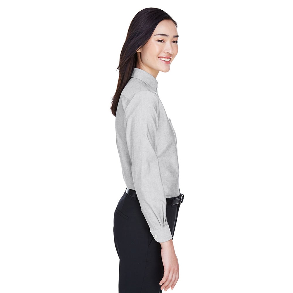 UltraClub 8990 Ladies' Classic Wrinkle-Resistant Long-Sleeve Oxford