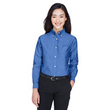 UltraClub 8990 Ladies' Classic Wrinkle-Resistant Long-Sleeve Oxford