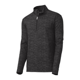 Sport-Tek ST855 Sport-Wick Stretch Reflective Heather 1/2-Zip Pullover