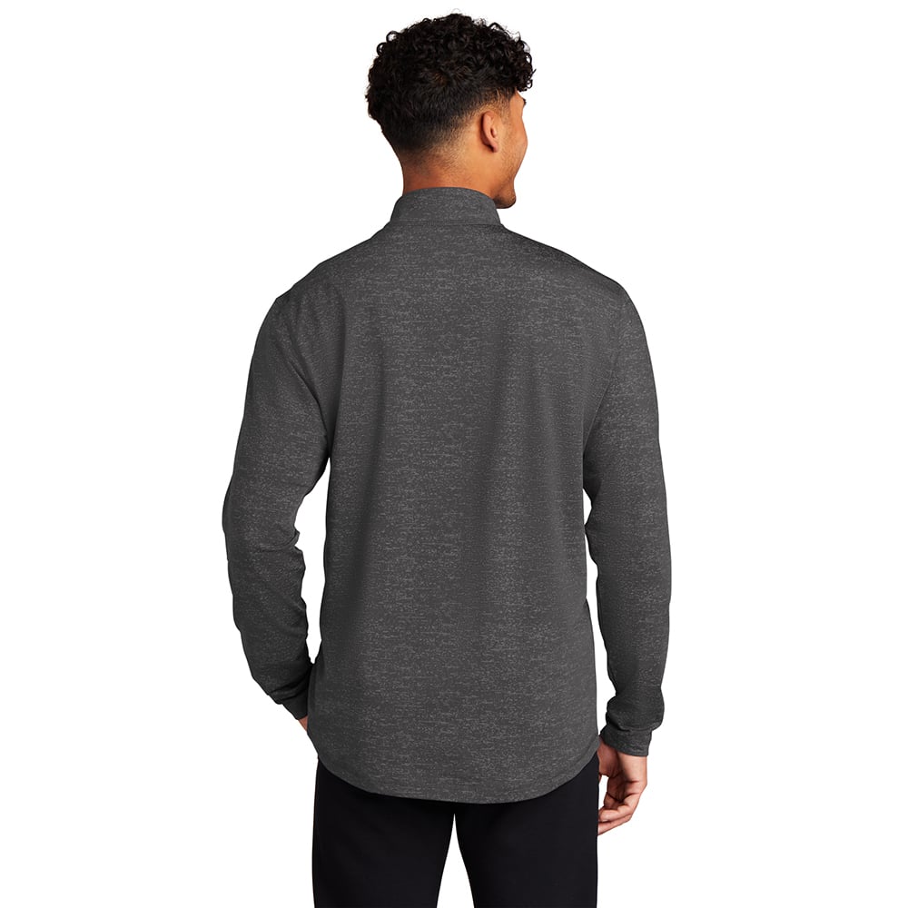 Sport-Tek ST855 Sport-Wick Stretch Reflective Heather 1/2-Zip Pullover