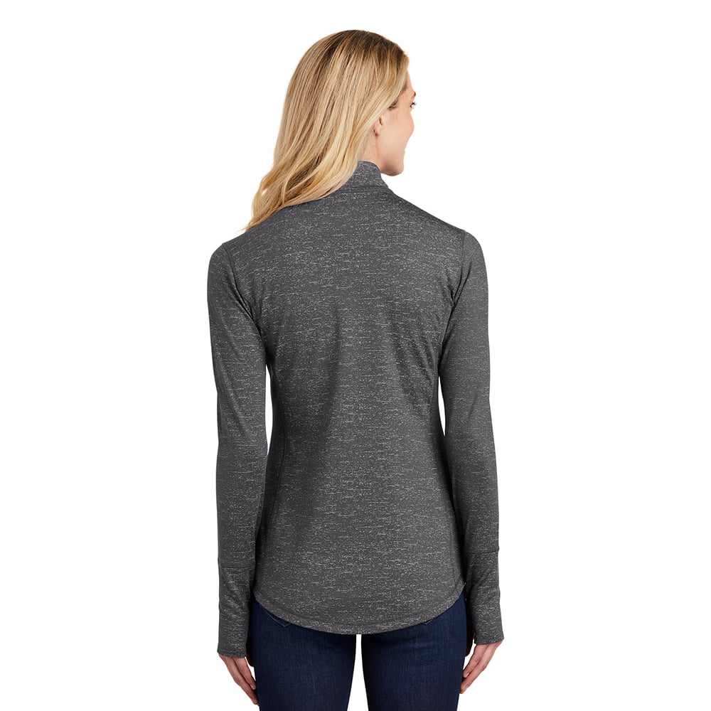 Sport-Tek LST855 Sport-Wick Women's Reflective Heather Pullover